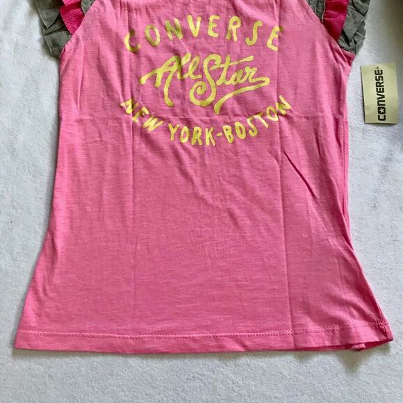 Converse NWT Short Sleeves Top for Girls Various - Picture 5 of 9